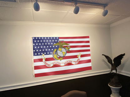 United States Marine Corps Patriotic Flag