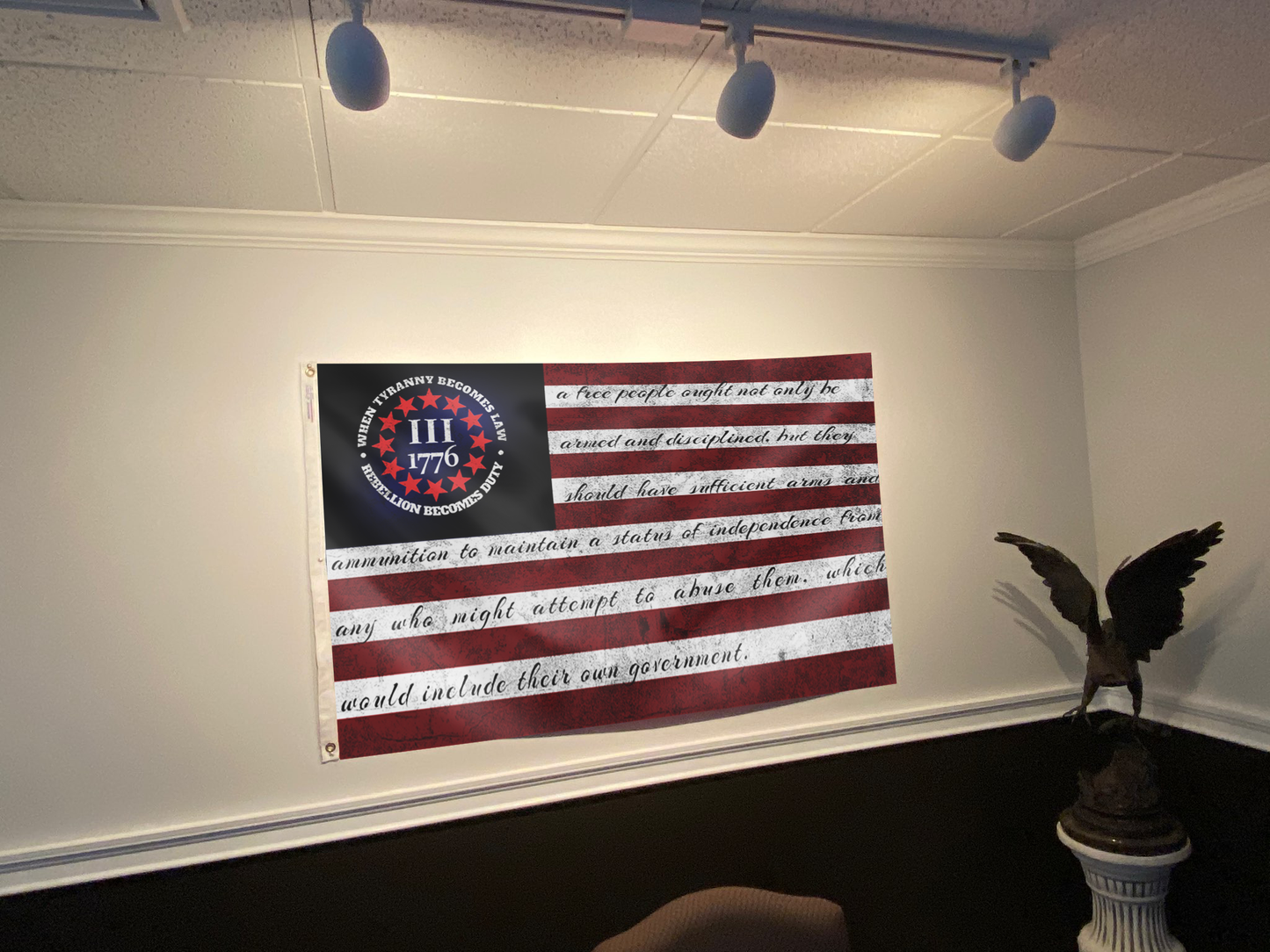 We The People 1776 American Flag