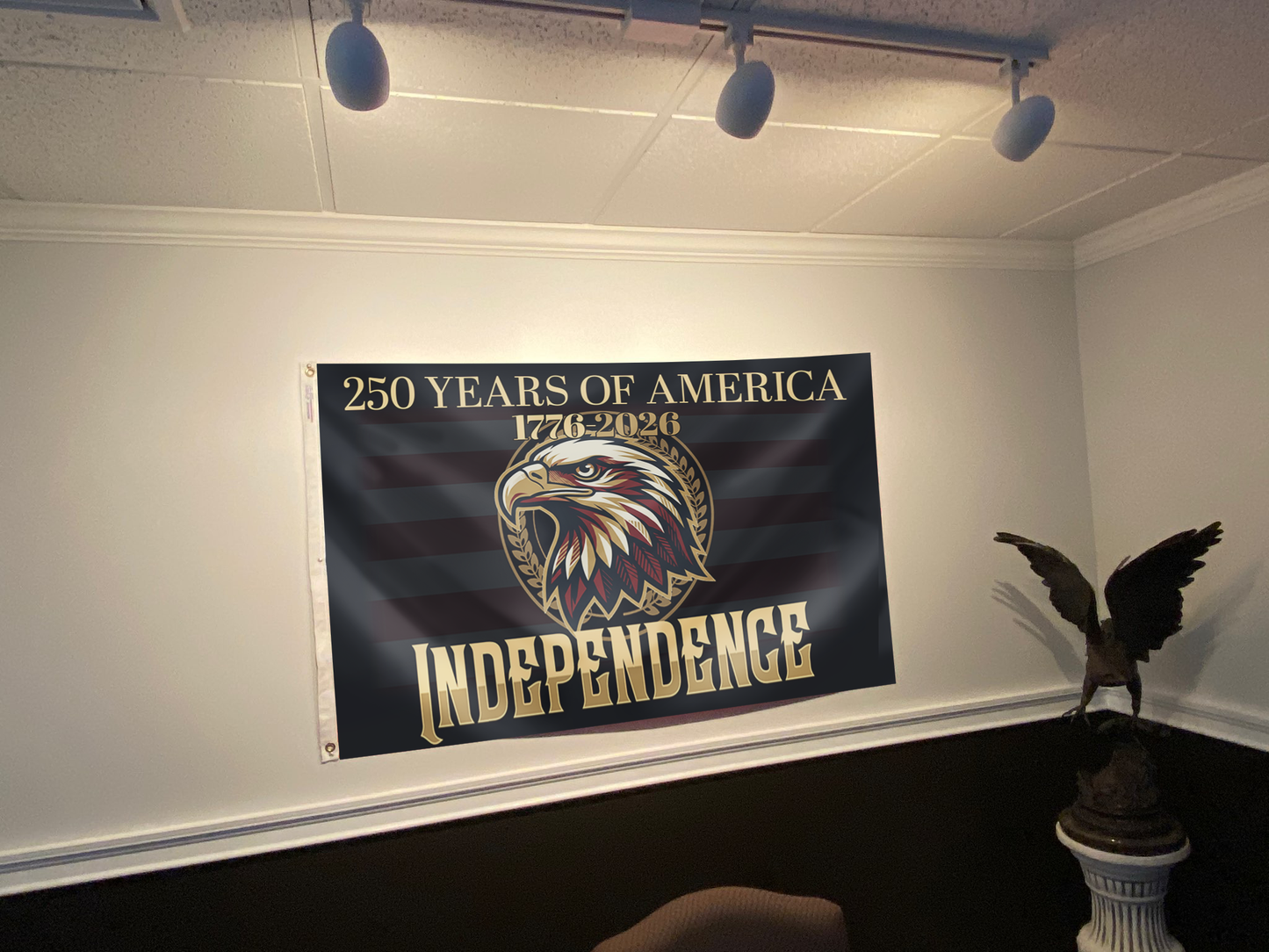250 Years Of America Independence Flag