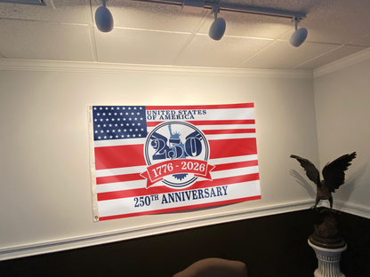 US 250th Anniversary Celebration Flag