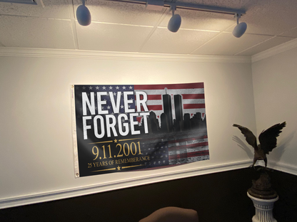 Never Forget 9.11.2001 Flag