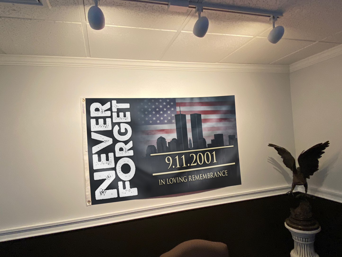 Never Forget - In Loving Remembrance Flag