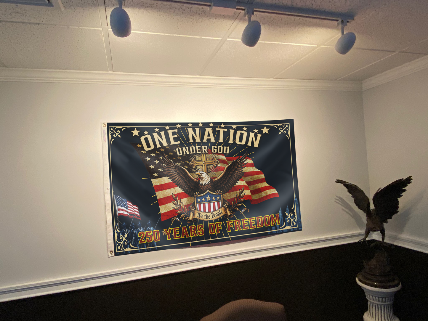 One Nation - We The People Eagle Flag