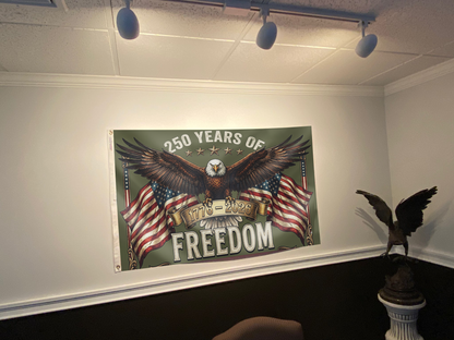 250 Years Of Freedom Navy Flag