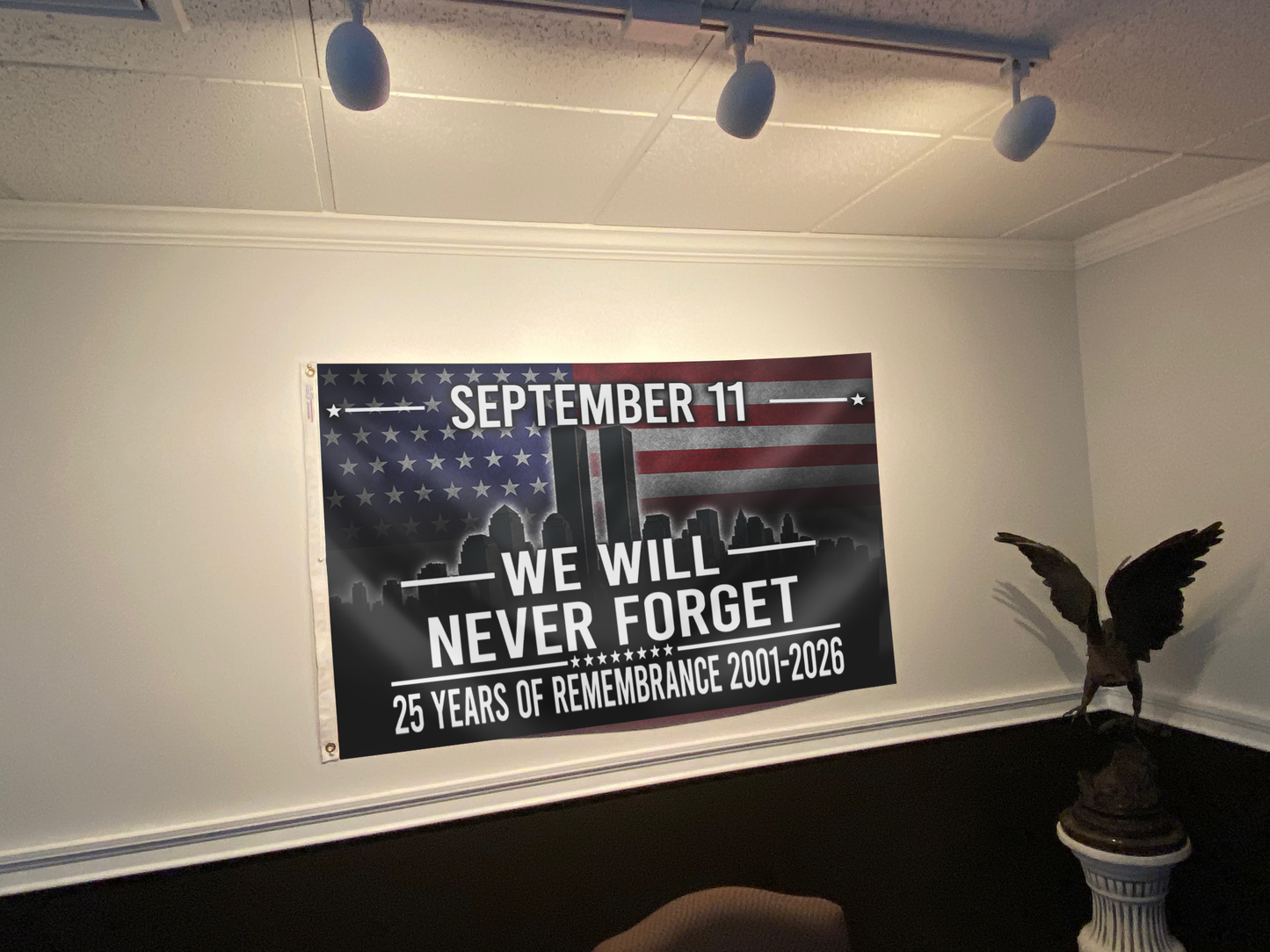 September 11 We Will Never Forget Flag