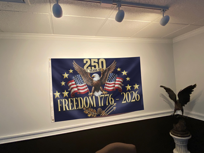 250 Freedom 1776-2026 Flag