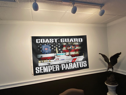 Coast Guard USA Flag