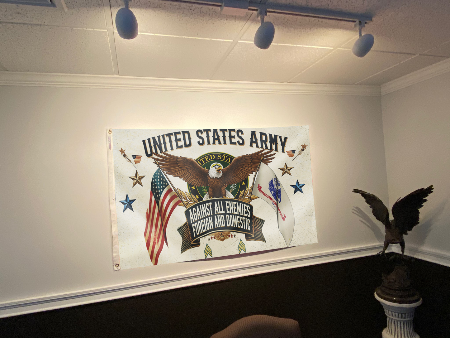 United States Army Oath of Defense Flag