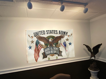 United States Army Oath of Defense Flag