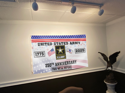 Army 250th Anniversary Flag