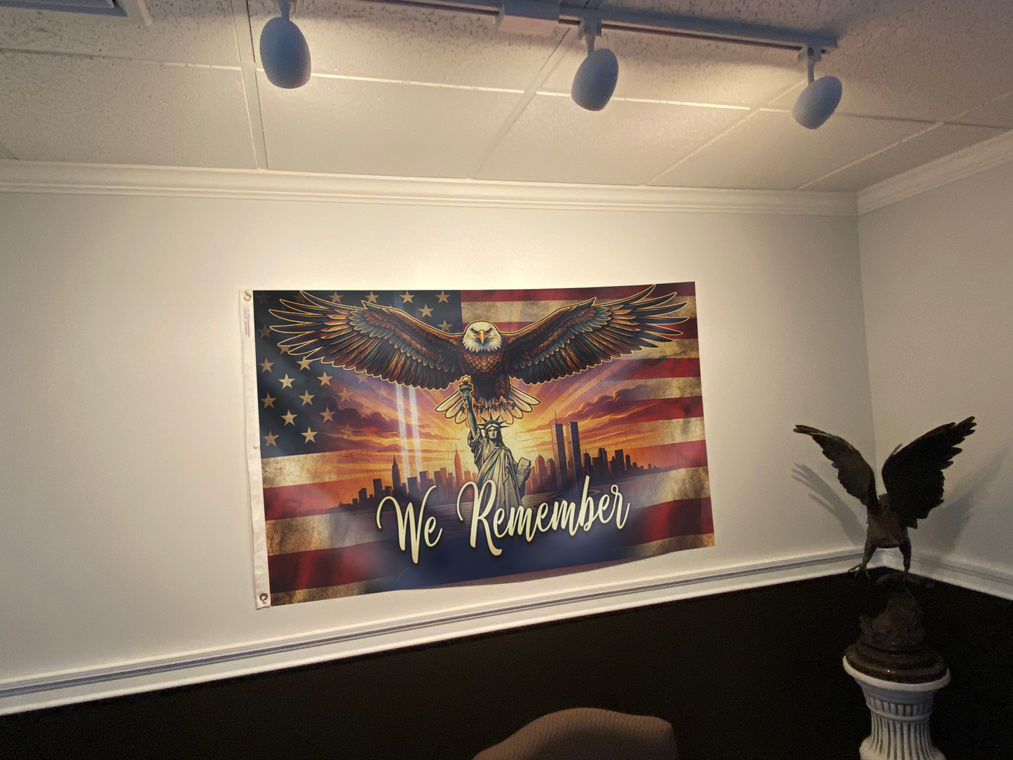 We Remember Eagle Flag