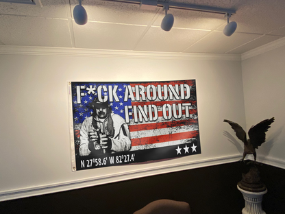 FAFO Law & Order USA Flag