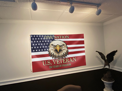 One Nation U.S. Veteran Flag
