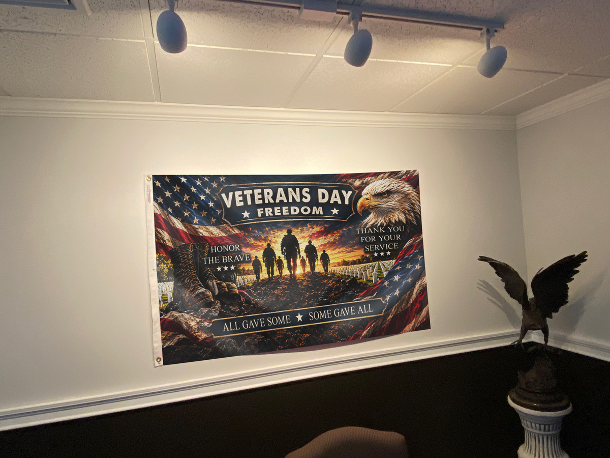 All Gave Some Veterans Day Flag