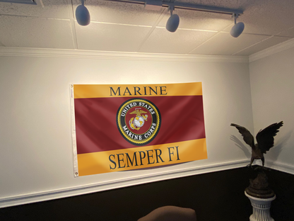 Marine Corps Semper Fi Flag