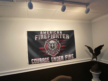 American Firefighter - Courage Under Fire Flag