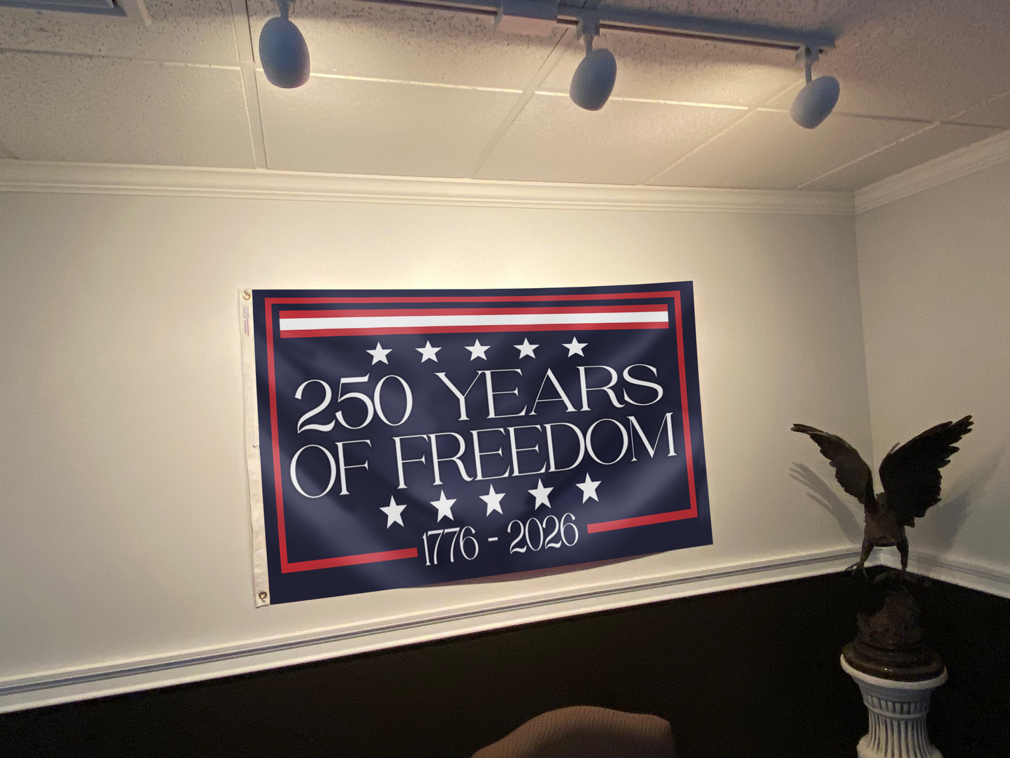 250 Years of Freedom 5 Stars Flag