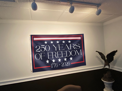 250 Years of Freedom 5 Stars Flag