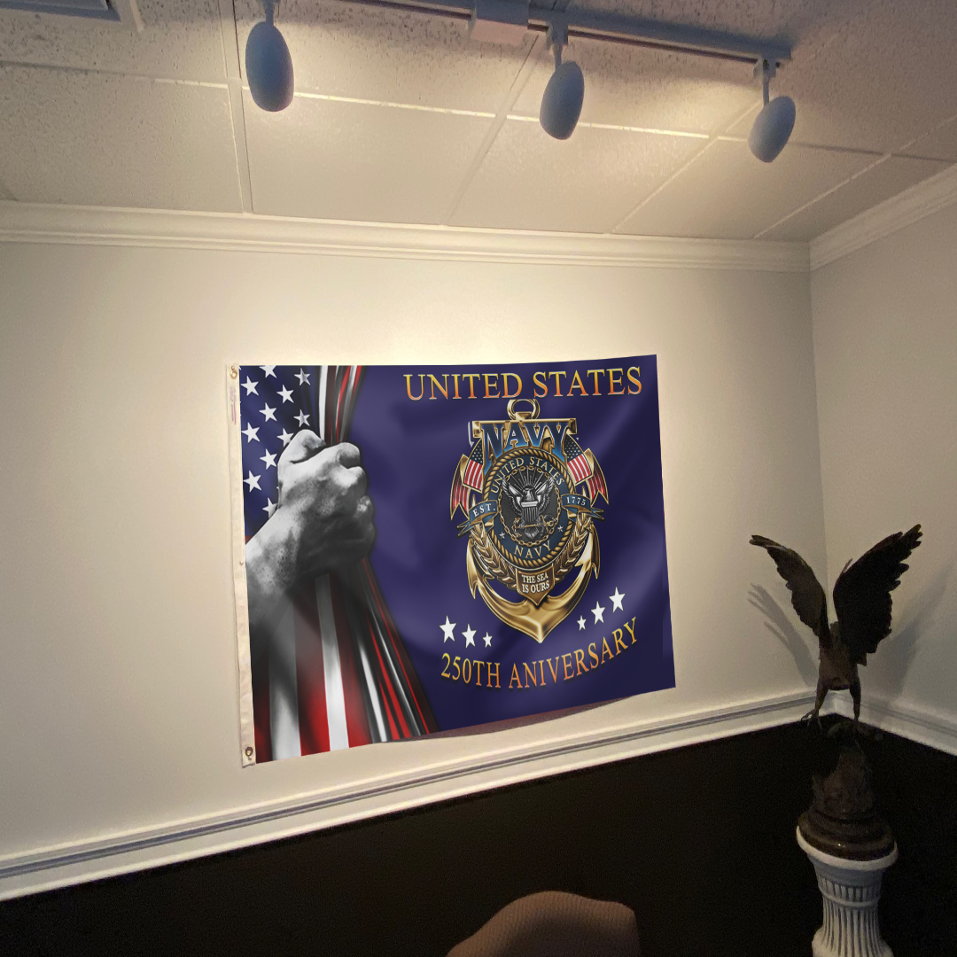 250th Anniversary Navy Flag