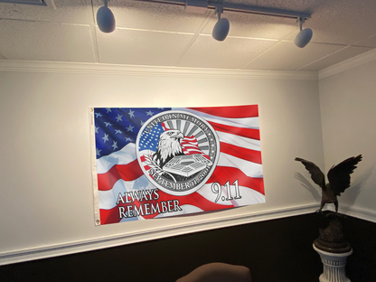 Always Remember 9/11 Eagle Flag