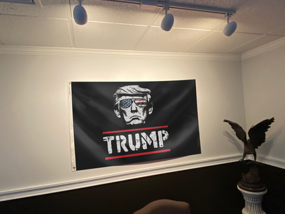 Trump Vintage American Sunglasses Mugshot Flag