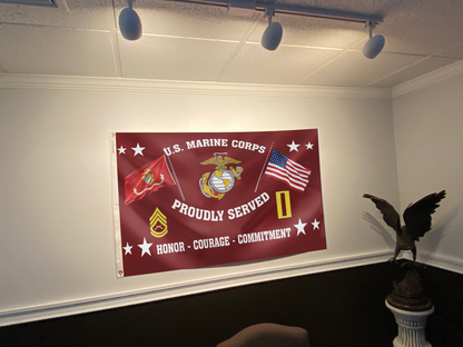 United States Marine Corps - CWO5 Flag