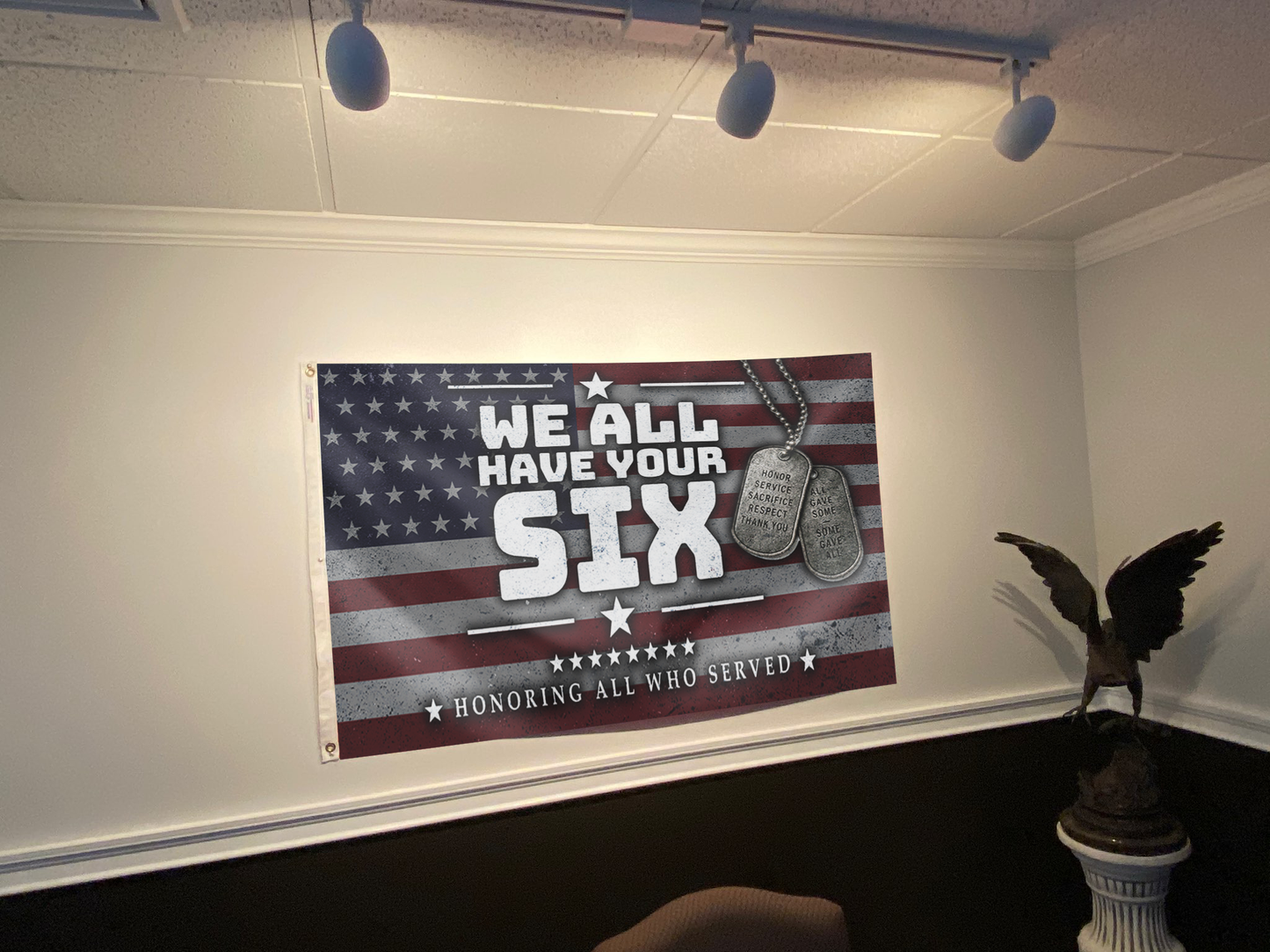 We Have All Your SIX USA Flag