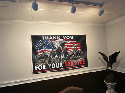 Thank you for Your Service USA Flag