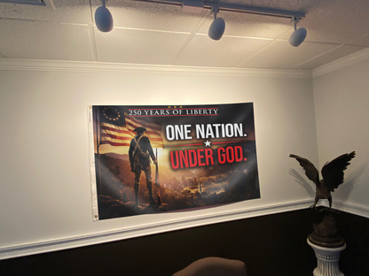 250 Years of Liberty - One Nation Under God Flag