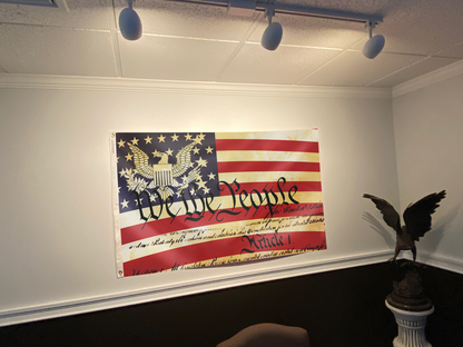 Vintage We The People American Eagle Flag