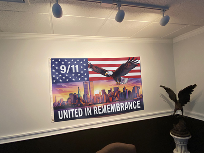 9/11 United in Remembrance Eagle Flag