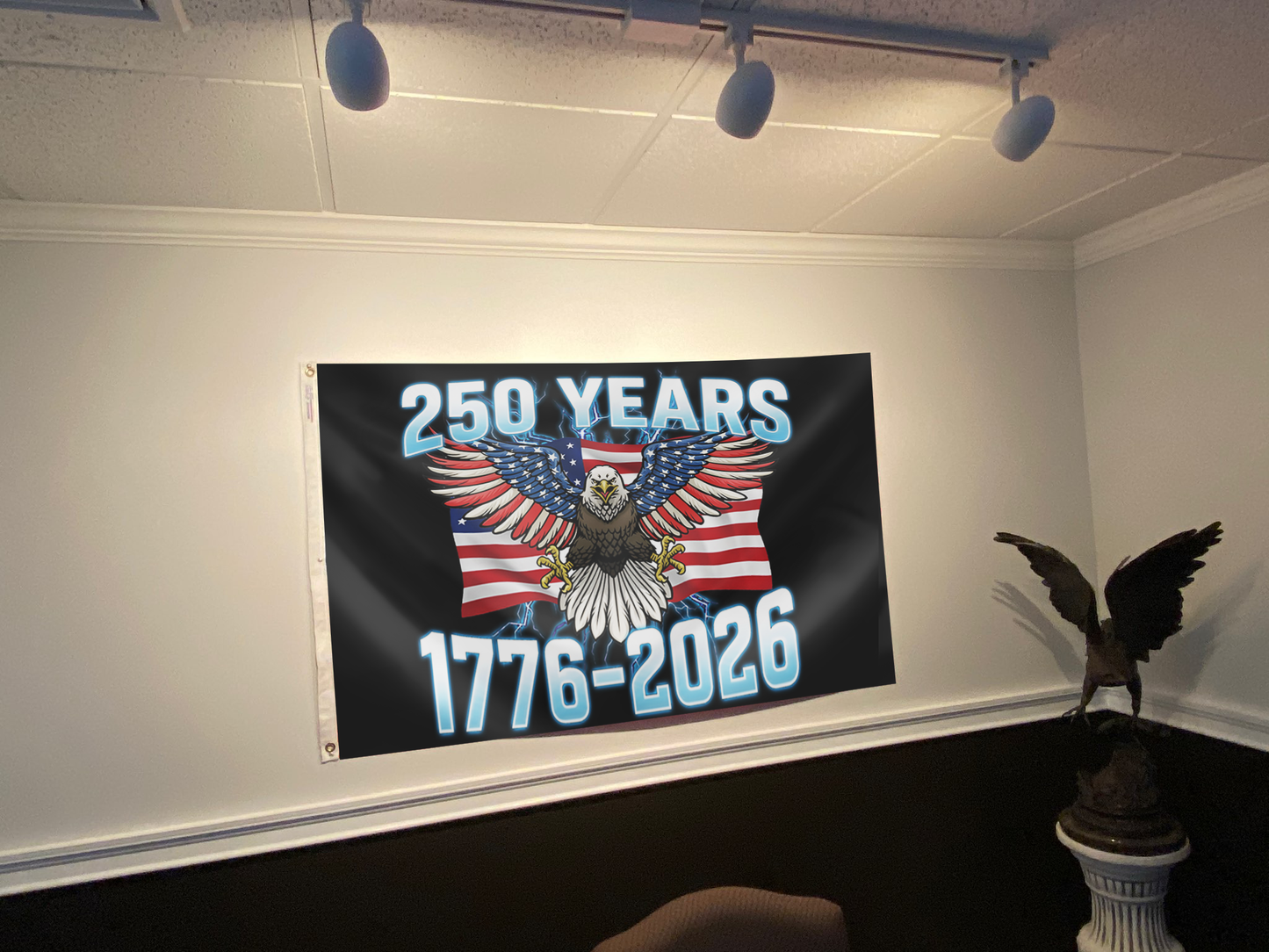 1776–2026 Freedom Eagle Flag