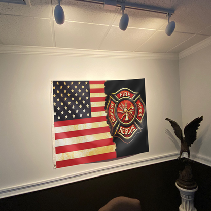 Fire Rescue Honor Flag