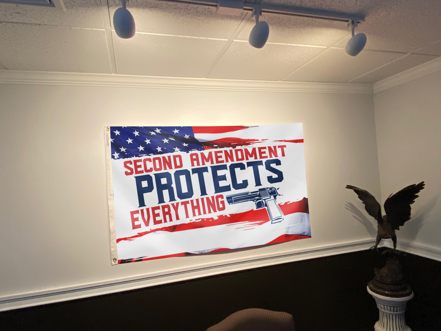 Second Amendment Protects Everything Flag