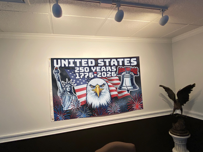 United States 250 Years Flag