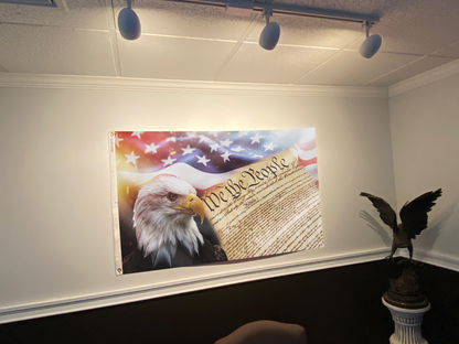 Vintage American Eagle Flag