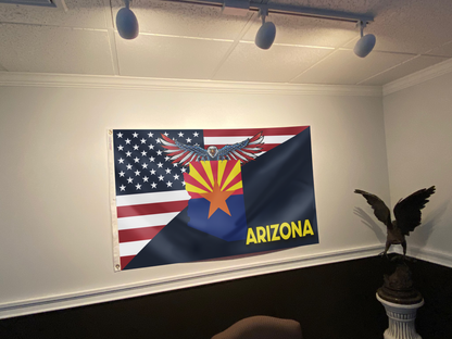 Arizona American Eagle Flag