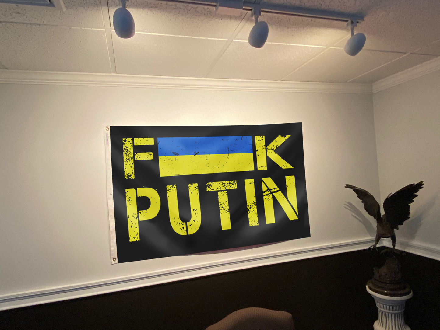 FK PUTIN UKRAINE FLAG