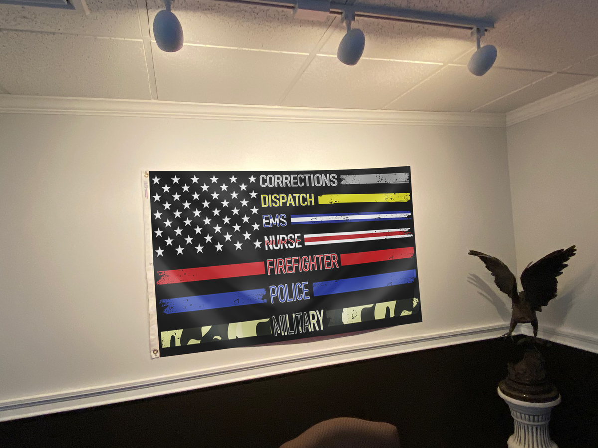Patriotic Support Appreciation - American Flag