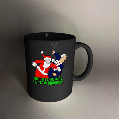 Not This Christmas 11 oz. Black Mug