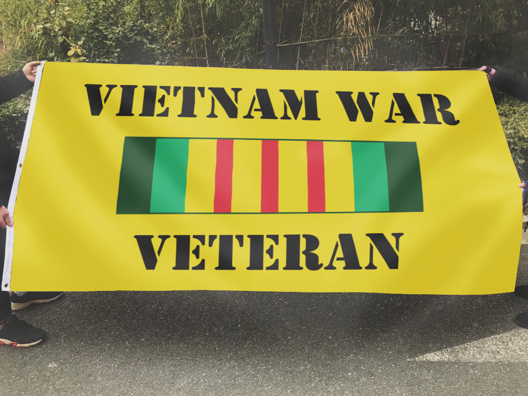 Vietnam War Veteran Flag