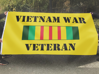 Vietnam War Veteran Flag