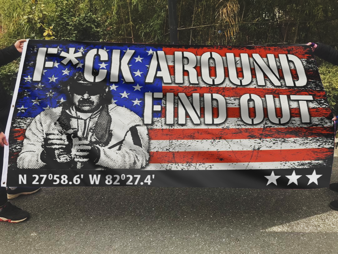 FAFO Law & Order USA Flag