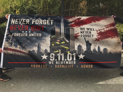 9.11.01 We Remember Honor Flag