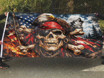 Bald Eagle Pirate Flags