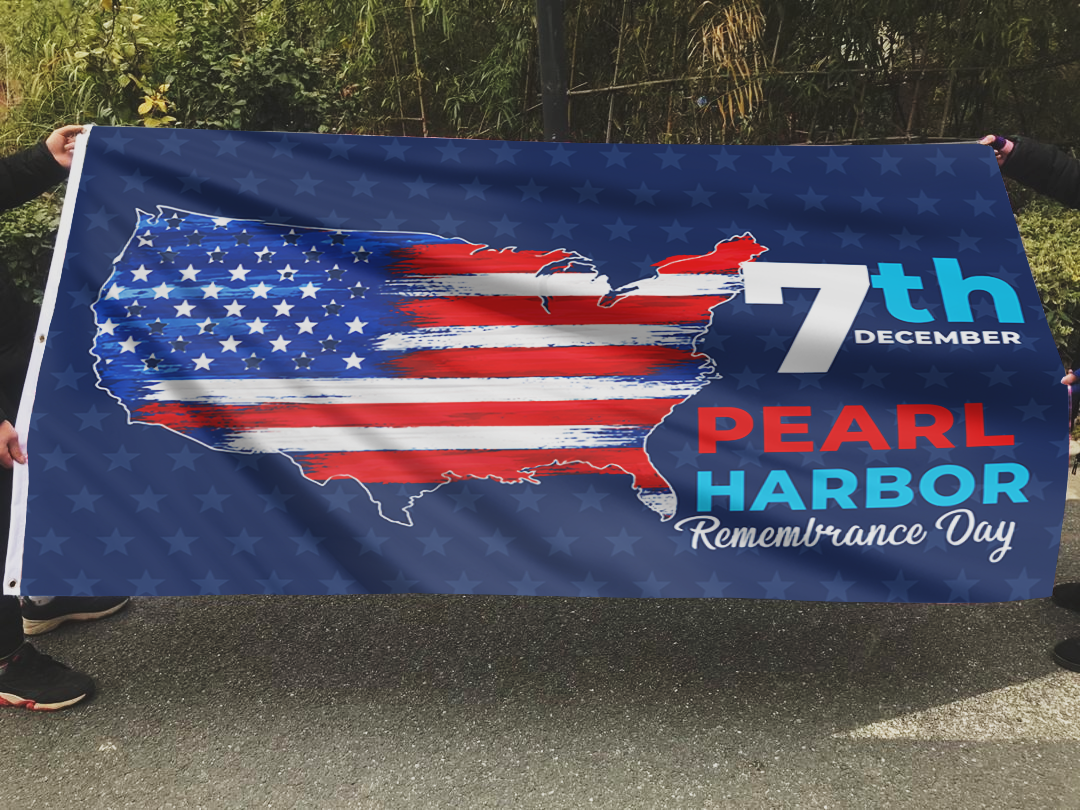 7th December Pearl Harbor Flag