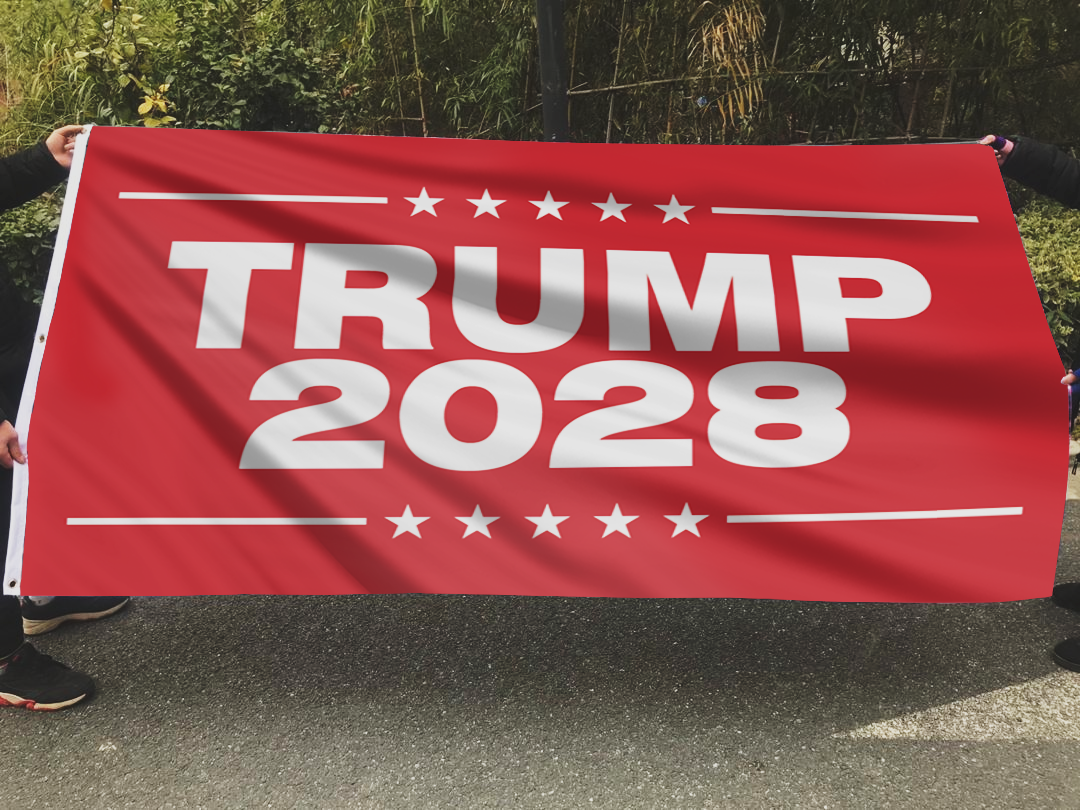 Trump 2028 Red Flag