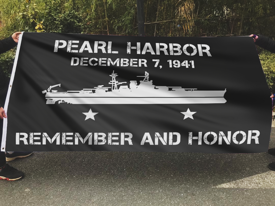 Pearl Harbor - Remember and Honor Flag