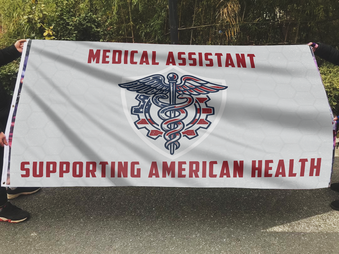 Medical Assistance - Supporting American Health Flag