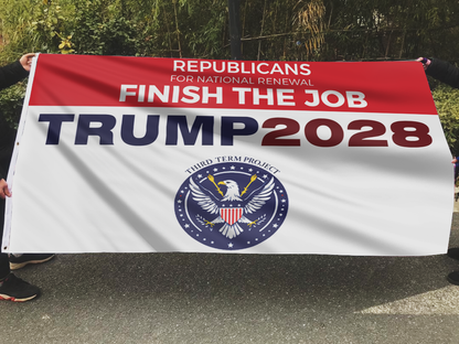 Finish The Job Trump Flag